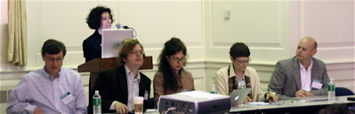 Photo of the first panel at ELO2007