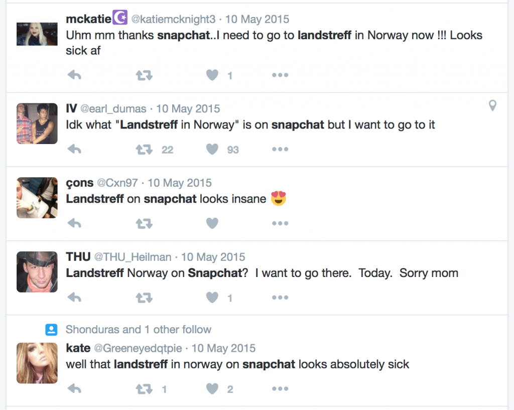 Tweets-about-Snapchat-Landstreff-Live-story