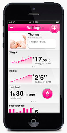 The Withings baby scale lets you know exactly what your baby weighs as often as you like, and compares it to standard growth charts. You can even send your pediatrician a copy. Which may possibly be useful for preemies or in very rare other cases, I suppose.