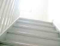 the stairs from my flat to my upstairs neighbours